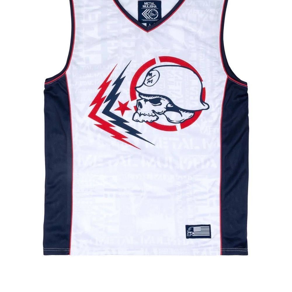 Metal Mulisha Ghost All Over Jersey Tank Top
